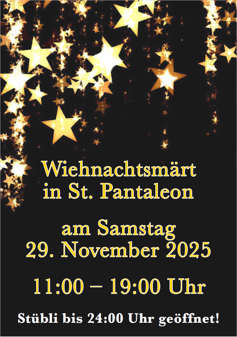 Plakat Weihnachtsmarkt